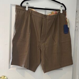 Tommy Bahama Brown Flat Front Shorts